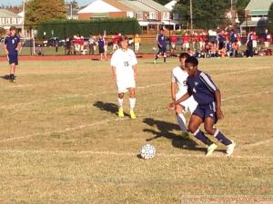 (September 23rd, 2014) Soccer Boys Varsity: Chesapeake (BC) at Patapsco